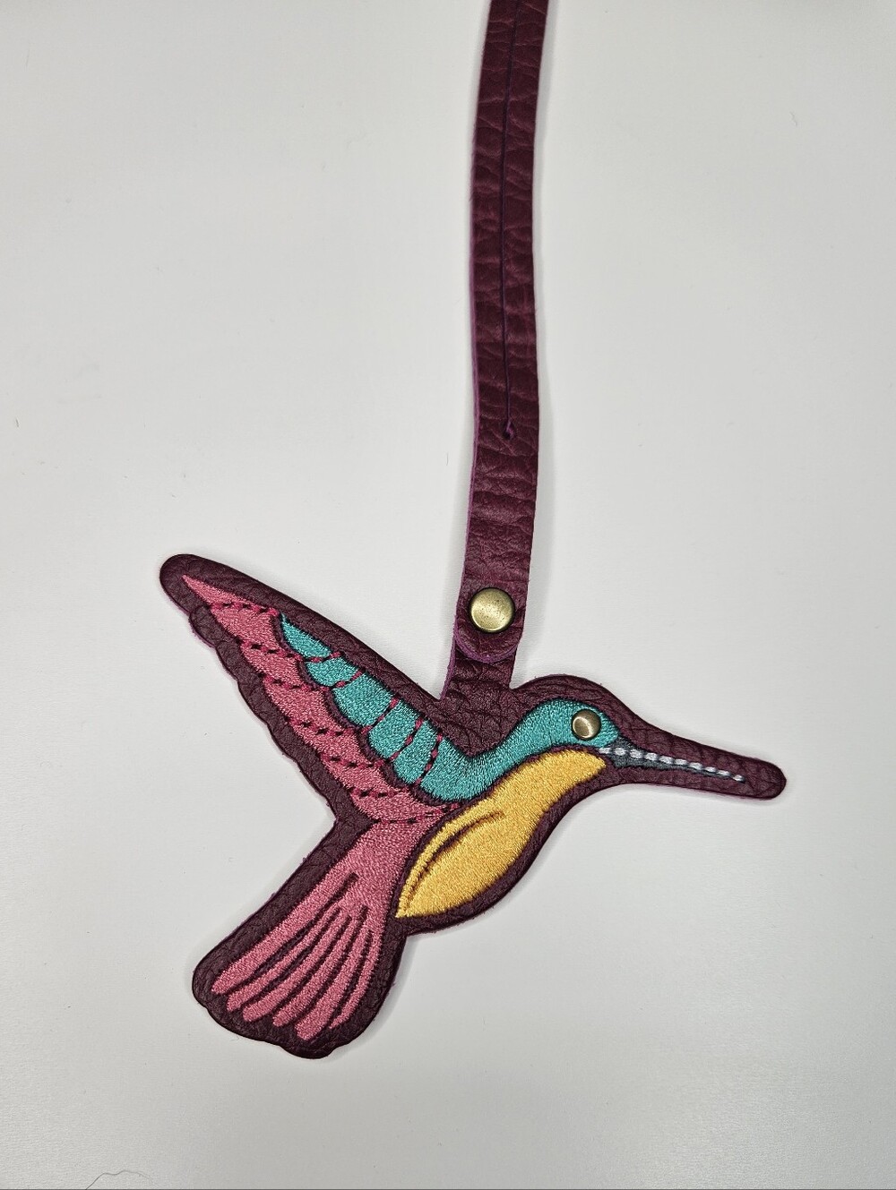 Portland Leather Goods Hummingbird Tassel Orchid